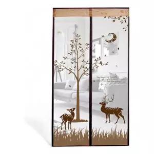 [콩심팥심]리크플 현관 자석모기장 90x210cm 벌레차단 방충망