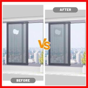 자가 접착 모기장 수리 테이프, 문 고정 패치, 벌레 망 구멍