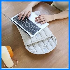 11/13/15 인치 노트북 가방 컴퓨터 케이스 태블릿 슬리브 수 놓은 면화 보호 커버 Lenovo/HP/Dell 용 충격