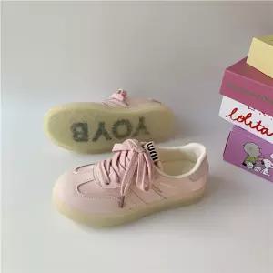 EAMT 여사친 캐주얼 워킹화 덕훈화 하이웨이브 젤리 보드화 풋풋한 아르간 슈즈 YJ5