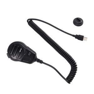 B50B-QX-18 USB 장치  마이크 홀더가 있는 키보드  유로 트럭 시뮬레이터 2용 휴대용 스피커 PTT 지원 포함