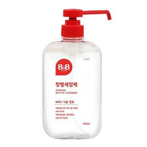 비앤비 젖병세정제 액상형 용기 600ml x 1개 거품형 아기 유아 리필