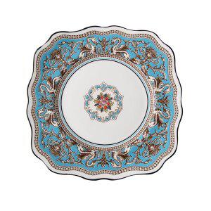 [웨지우드](강남점)플로렌틴터콰즈 21cm 사각 디저트접시 1p