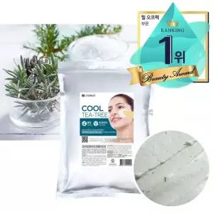 [뷰티어워드1위  프리미엄 쿨 티트리 모델링팩 1kg