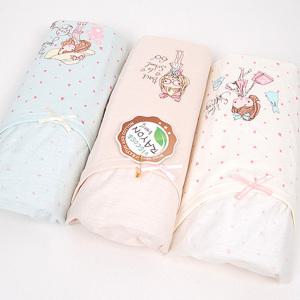 필굿 여아동 유아 주니어 레이온 인견 런닝세트 디자이너 3매 아기 유치원 초딩 초등학생 청소년속옷