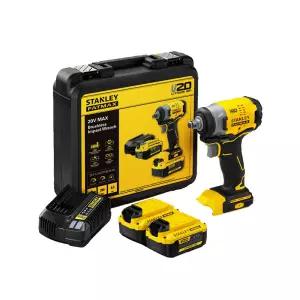 스탠리 SBW910M2K 임팩렌치 20V 4.0Ah 배터리 2개세트