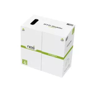 넥시 CAT6 롤 랜선 랜케이블 300M 케이블 그레이 NX627