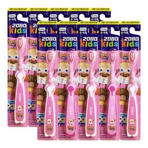 애경 2080키즈칫솔 3단계 여아 10개 유아 어린이 아동 칫솔