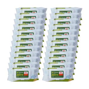 균이제로 살균소독티슈 75매X24 손소독 감염병예방 99.9%항균