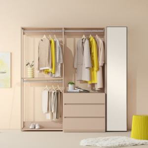 [11번가 단독모듈]한샘 스테이 드레스룸 세트 208cm 서랍+거울형