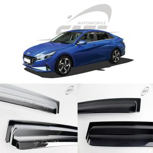 자동차 올뉴아반떼CN7 더뉴아반테 AD MD HD 차량용몰딩 크롬썬바이져 윈도우선바이저