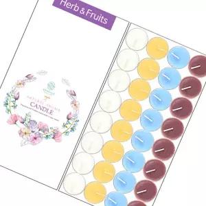 올레비엔 티라이트 캔들 15g x 32개 허브앤후르츠 미니양초 미니향초 티라이트향초