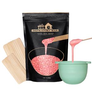 브라질리언 셀프왁싱 키트 제모 하드 왁싱 비키니 겨드랑이 종아리 수염 다리 팔