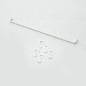 한샘 플롯 타공판용 행거프레임 80cm+S자고리 5개입 (알레 공용)