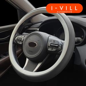 현대 뉴포터 가죽 투인원 타공 핸들커버 순정형 투톤형