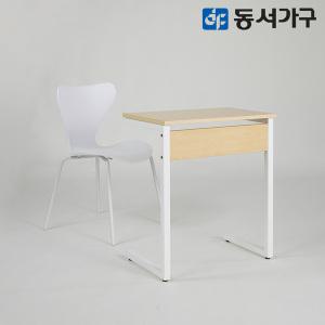 동서가구 엘리안 비스포크 포스코 스틸 1인 600 와이드 철제 책상 의자 세트 96colors DF643765
