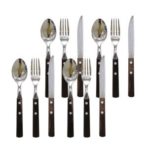 트라몬티나 커트러리 테이블 4인세트, 월넛, 1개