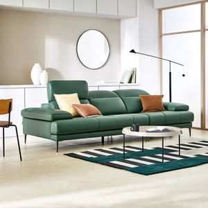 [자코모] 카밍 3.5인 기능성 천연면피 소가죽 소파