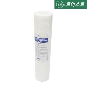 침전필터 10인치 지하수 전처리 흙 모래 녹 제거 세디먼트 산업용