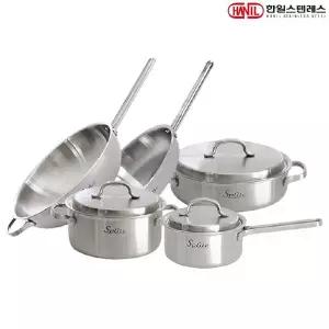 [NS홈쇼핑]한일STS 스플릿 통5중 스텐냄비 후라이팬세트 5종A(편16+양20+전24+후28+궁28)..