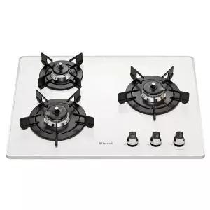 [린나이](강남점)[신세계강남] 린나이 3구 빌트인 가스쿡탑 화이트펄 RBR-P3511WD [케이스미포함]