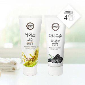 [해피바스] 마일드 클렌징폼 200g 4입 (옵션)