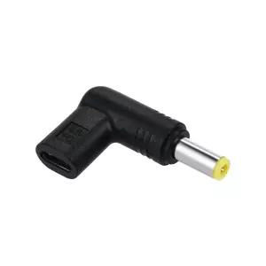 IH660 Coms C타입 PD to DC 19.5V (외경 5.5 내경 2.5) 변환 젠더 / 노트북 충전 전원