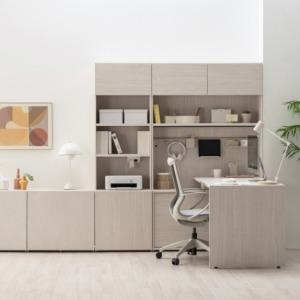 한샘 유닛 h형 책상세트 1400 [매장가구]