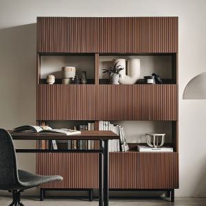 한샘 유로 501 플랫 서재 5단 책장 800  [매장가구]