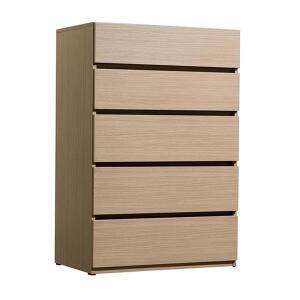 한샘 아임 서랍장 5단 800_오크