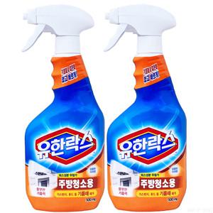 유한크로락스 유한락스 주방청소용 500ml 2개