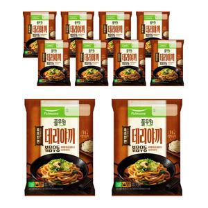풀무원 데리야끼 볶음우동 193g x 10개 촉촉한면