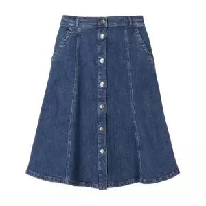 TAGME BLUE LINE 데님 플레어 스커트 3종 택1