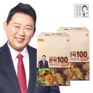 이경제 더힘찬 선식 100  2박스(100포) 미숫가루 이경재