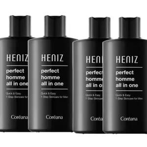 코리아나 퍼펙트 옴므 남자 올인원 로션  4개 / 남성 애프터쉐이브 스킨 로션 크림을 하나로