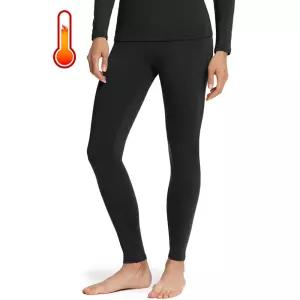 테슬라 기모 발열내의 겨울 보온 방한 여성내복 하의