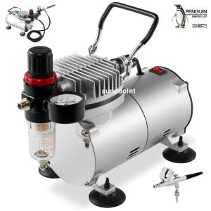 BLUTEC 초소형 미니콤프레샤 (1/5마력) T505 콤팩트 에어브러쉬/에어만년필피스용