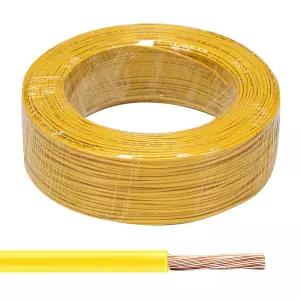 KIV (VSF) 1.0SQ 연선 200M 1롤 황색 기기배선용 전기선 1타 케이블 전선