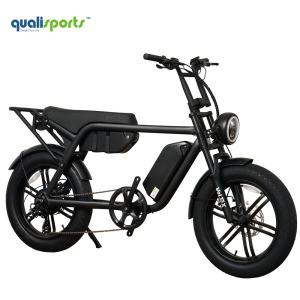 2025 퀄리스포츠 볼트EX 48V 500W 자토바이형 전기자전거 모페드