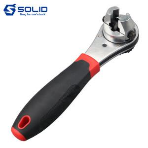 솔리드 만능 라쳇렌치 1/2 6-22mm 멀티 다기능 육각 스패너 깔깔이 라쳇핸들