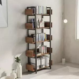 [숨결]롤링 철제 책장 5단 800