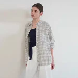 [온앤온](센텀시티점)[정채연 착용] 쉬어 체크 셔츠 NEW5XB323