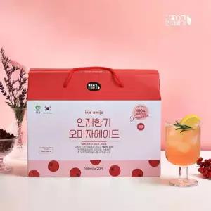합성첨가물 무첨가 인제향기 프리미엄 오미자에이드 100ml 20개입 선물세트 오미자즙 농장직영