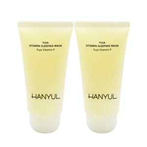 한율 달빛 유자 수면팩 70ml x2개