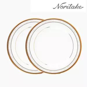 [롯데백화점]노리다케 4335 햄프셔골드 샐러드 접시(중접시) 2P