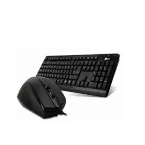 LG 키보드 마우스 세트 USB 유선/콤보/간편/고성능/가정/직장/사무실/회의실/학교/학원/교실/강의실/가게