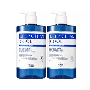 해피바스 딥클린 타우린 쿨링케어 바디워시 900g, 2개
