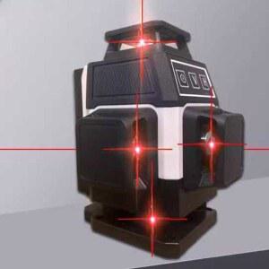 미니 레벨기 레드 12선 미니 측정 그린 수평계 적색 배터리1개 라이트