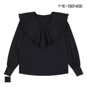 [미센스] 빅카라디자인 블라우스_MB49BLS309Z