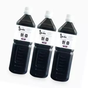 국내산 진한 생 칡즙 진액 찐한 국산 칙즙 원액 1L 3병